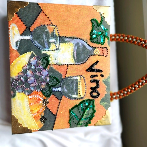 NWOT cigar box purse - Picture 1 of 5